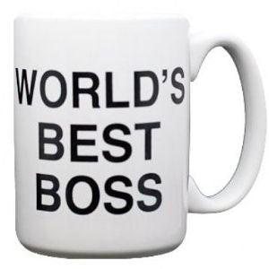 World's Best Boss Mug